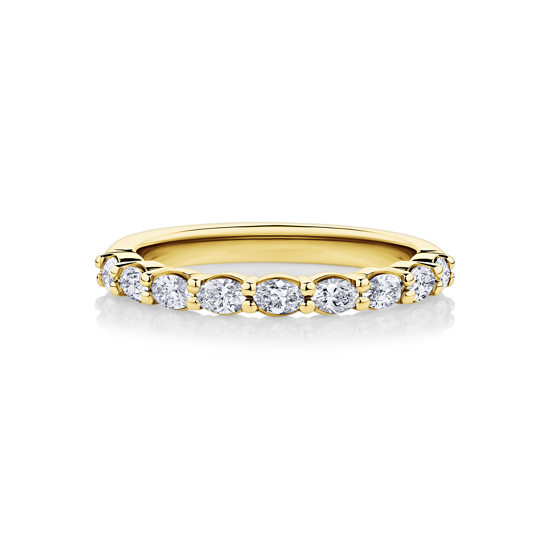 Petite Daydream Oval yellow gold