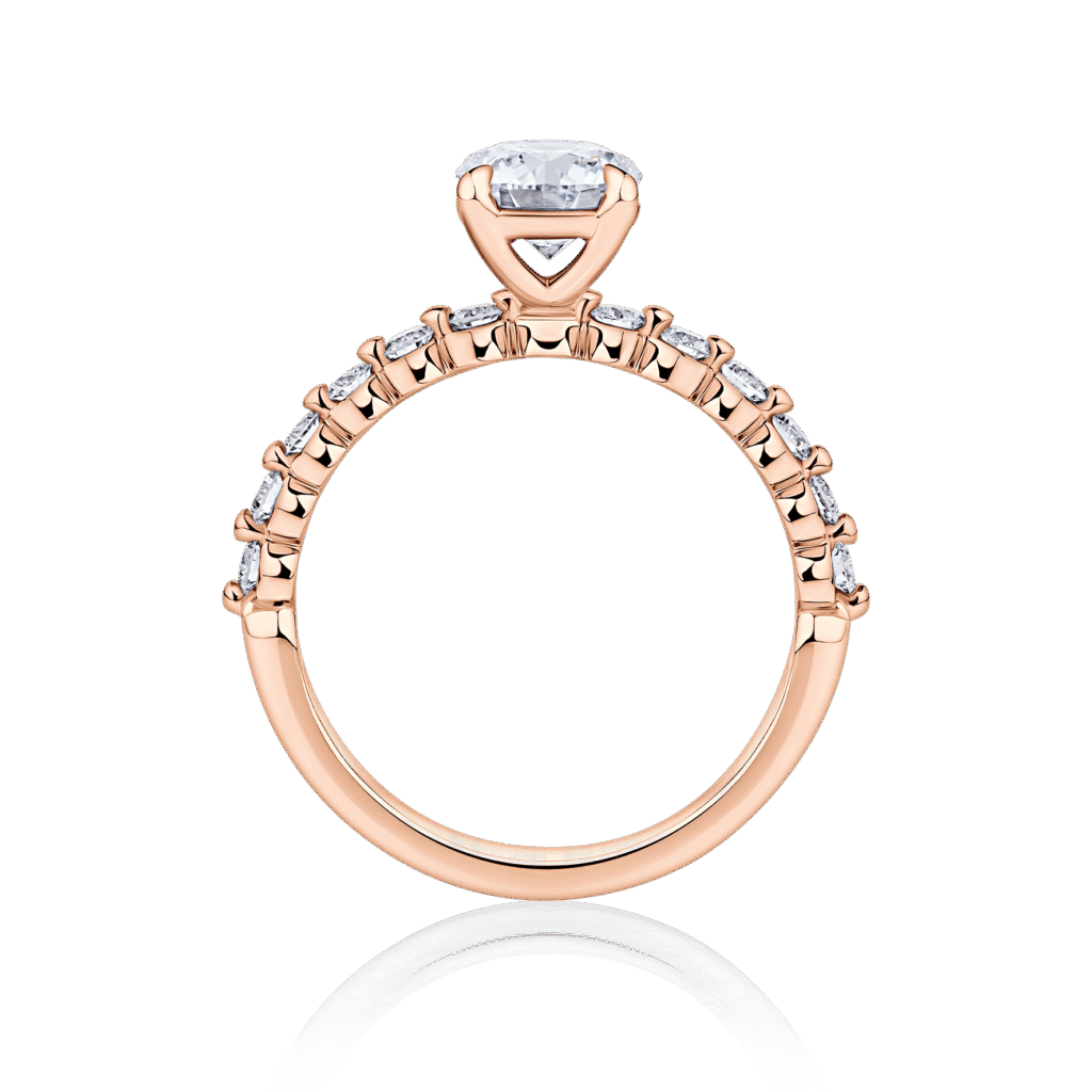 Poinciana Reverie rose gold side