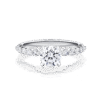 Poinciana Reverie white gold top
