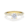 Poinciana Reverie yellow gold top