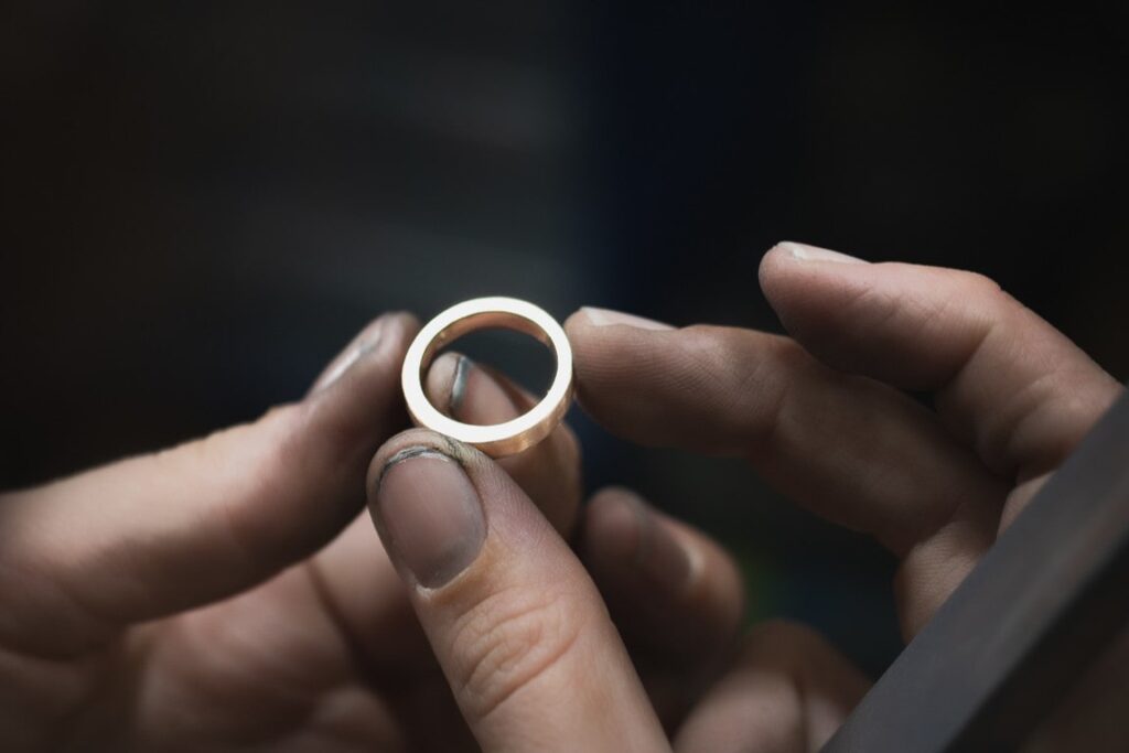 Ring thickness for wedder