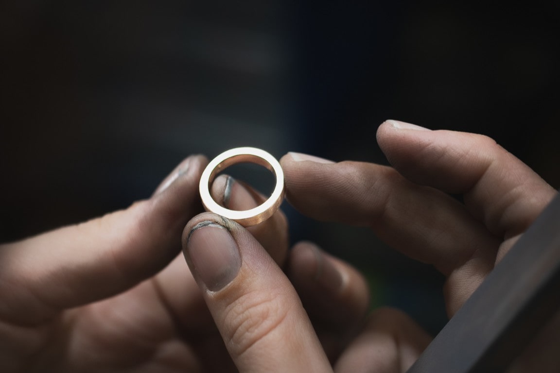 Ring thickness for wedder