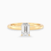Waratah Emerald North South Portrait Orient Yellow Gold