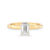 Waratah Emerald North South Portrait Orient Yellow Gold