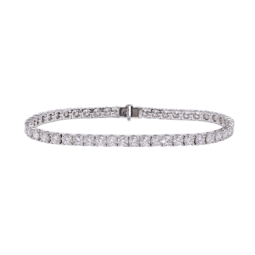 6.85ct Tennis bracelet white gold