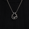 Omega Pendant with ring