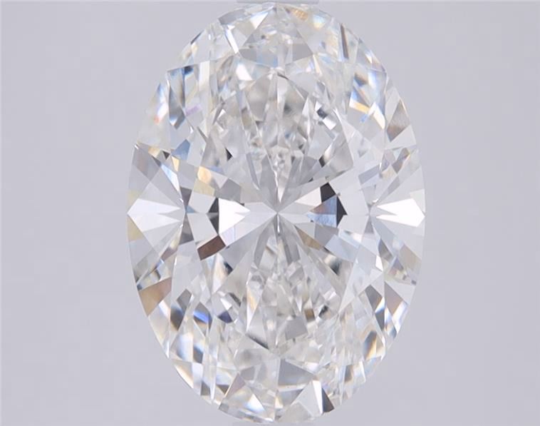 3.51 Carat F VS1 Oval Lab Diamond