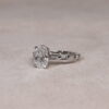 Art Deco Platinum Diamond Ring 4 1