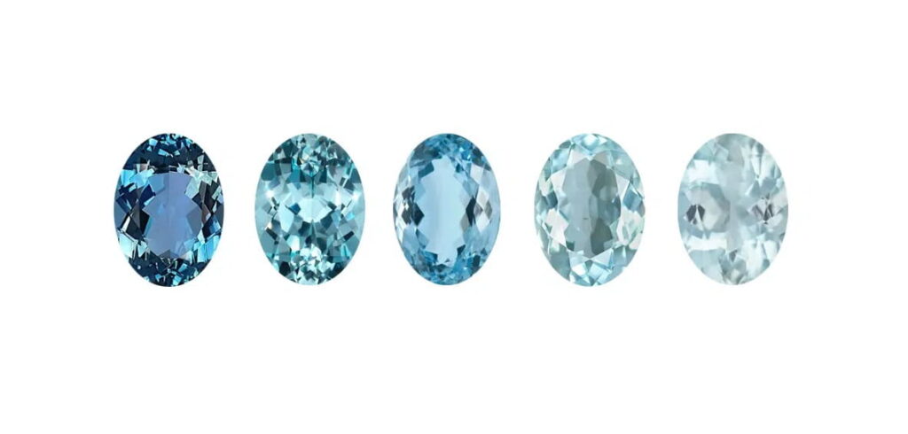 aquamarine colour chart